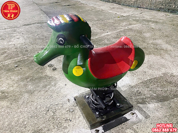 Thú nhún lò xo ngoài trời con Cá Ngựa Composite cho bé SC2-001