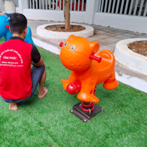 Thú nhún lò xo ngoài trời con Hổ nhập khẩu SC2-014