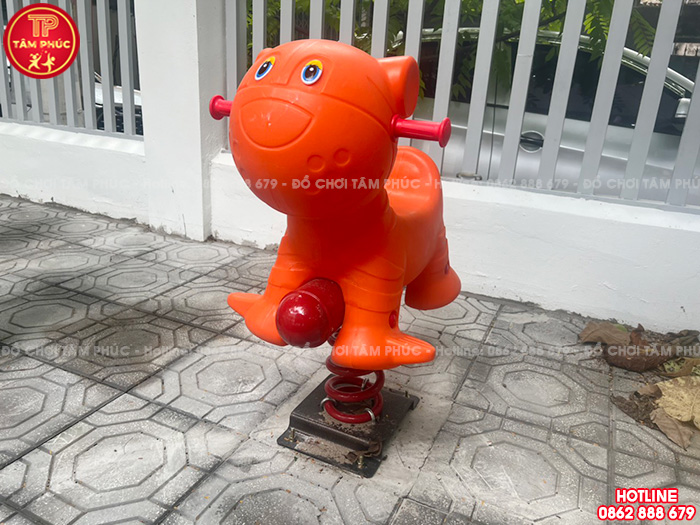 Thú nhún lò xo ngoài trời con Hổ nhập khẩu SC2-014