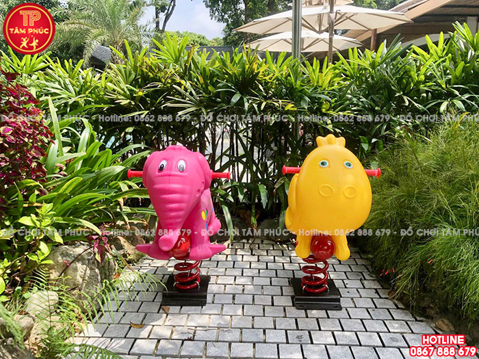 Thú nhún lò xo con Rùa nhập khẩu ngoài trời cho bé SC2-018