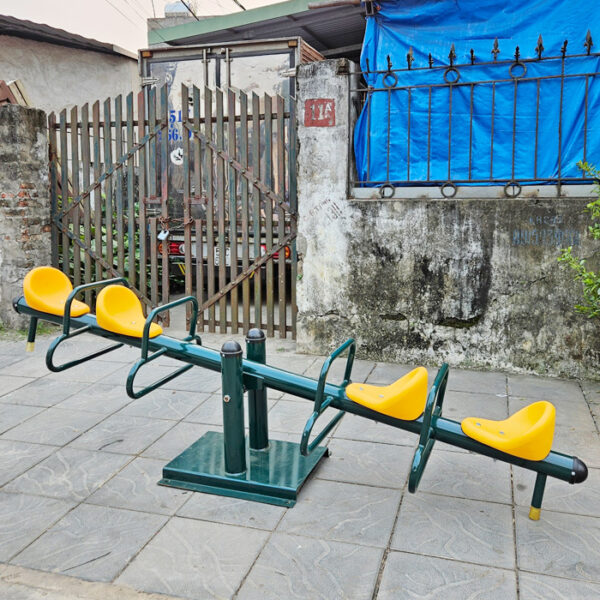 Bập bênh đòn ngoài trời 4 chỗ ngồi cho bé SC3-002