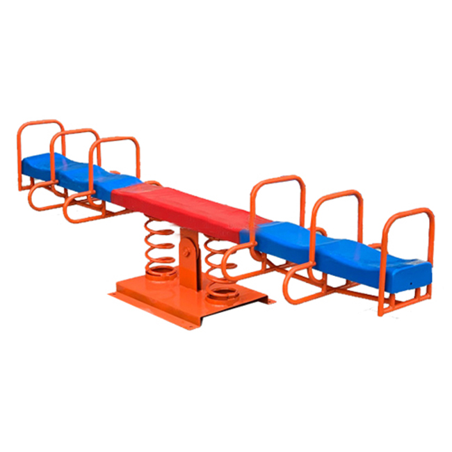Bập bênh lò xo ngoài trời cho bé 6 chỗ ngồi SC3-005