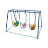 Xích đu 3 con giống ngoài trời cho trẻ em giá rẻ SC4-004