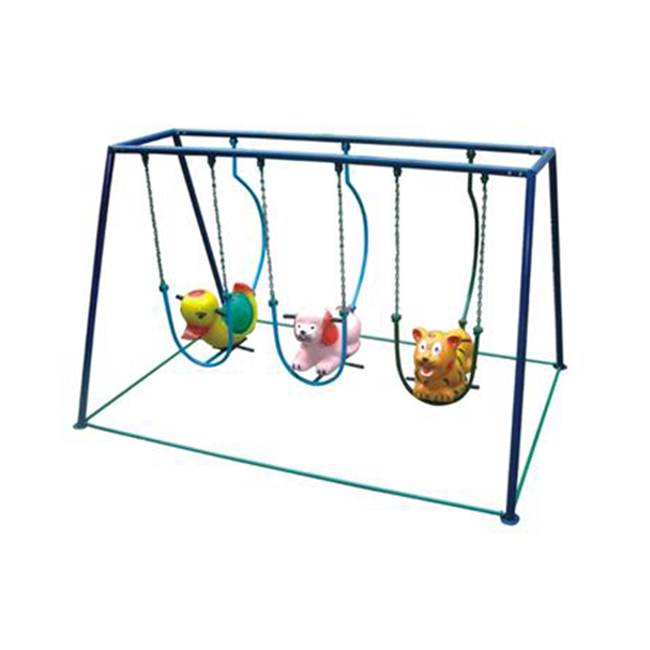 Xích đu 3 con giống ngoài trời cho trẻ em giá rẻ SC4-004