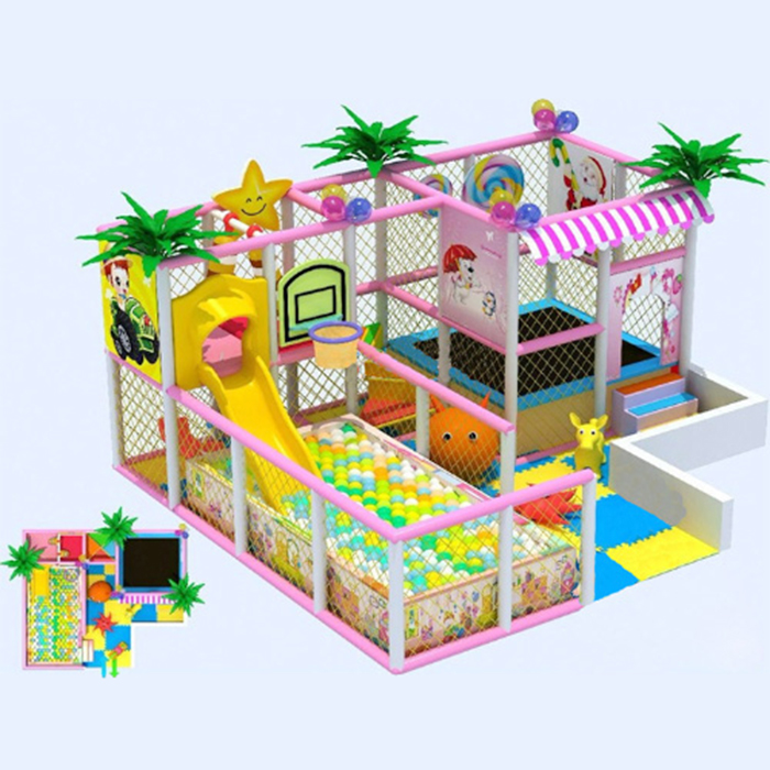 Nhà chơi liên hoàn cho bé trong nhà hiện đại SC11-005