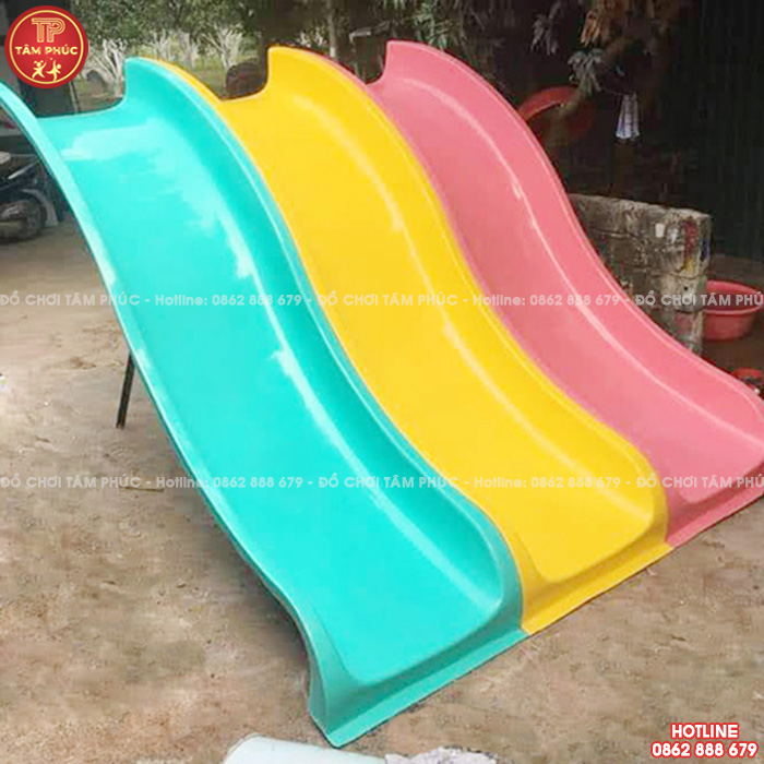 Máng trượt lượn sóng nhựa Composite cho nhà liên hoàn SC12-003