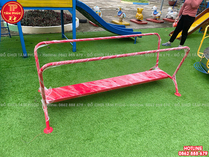 Cầu thăng bằng cố định cho bé mầm non bằng sắt SC7-015