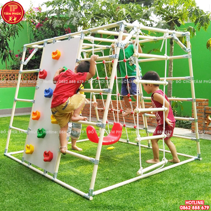 Khung leo trèo xà đu leo núi xích đu cho bé nhập khẩu SC7-016