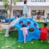 Bộ leo núi cho bé hình bán cầu nhựa nhập khẩu SC8-007