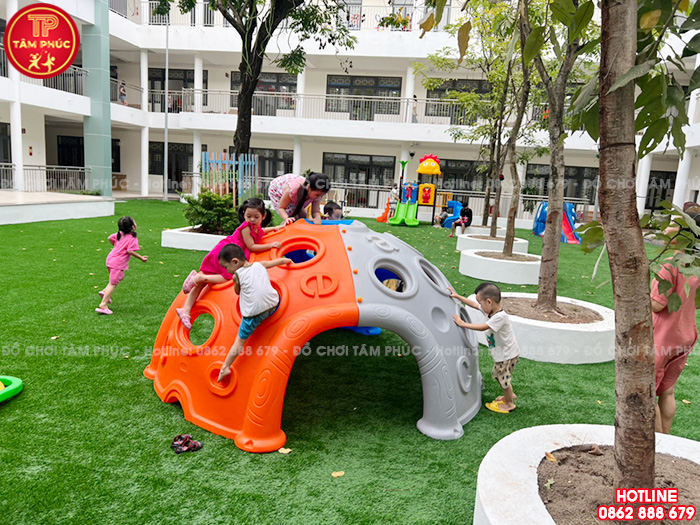 Bộ leo núi cho bé hình bán cầu nhựa nhập khẩu SC8-007
