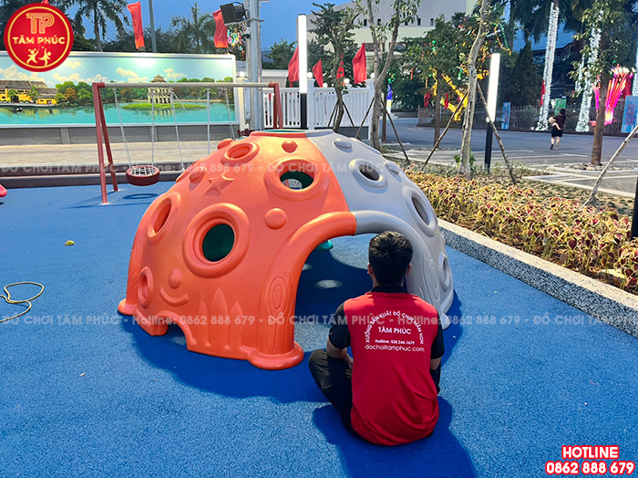 Bộ leo núi cho bé hình quả bóng nhựa nhập khẩu SC8-008