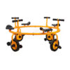 Đu quay đạp chân cho bé 4 ghế nhựa nhập khẩu SC8-008