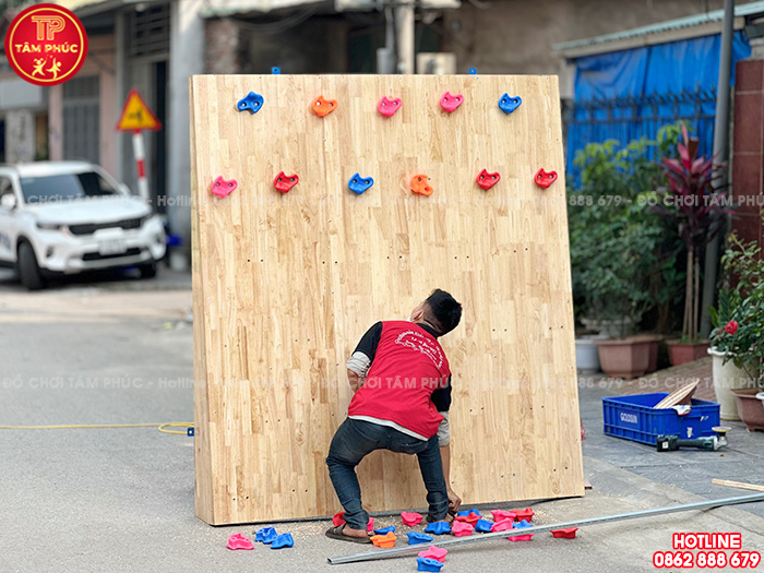 Mấu leo núi nhựa lắp vào vách leo núi cho bé SC8-009