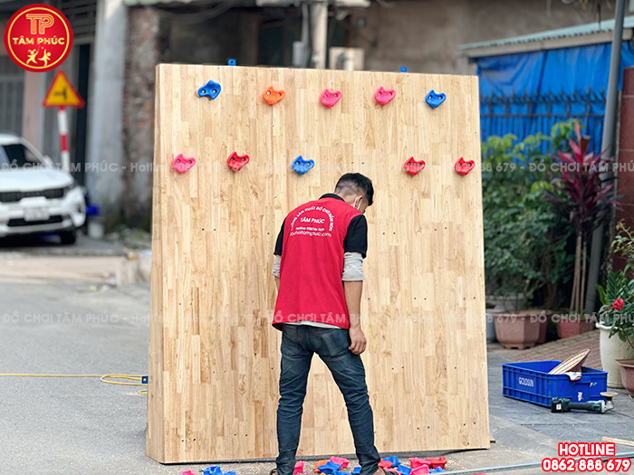 Mấu leo núi nhựa lắp vào vách leo núi cho bé SC8-009