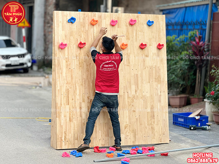 Mấu leo núi nhựa lắp vào vách leo núi cho bé SC8-009