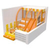 Thi công lắp đặt nhà bóng mini trong nhà cho bé gia rẻ SC11-026
